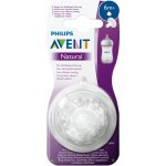 Avent Natural Y Cut Teat For Thickened Liquid 6M+