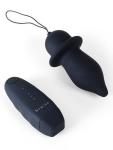 Bfilled Classic Unleashed Vibrating Anal Plug - Black
