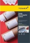 W106 A4 Inkjet laser Rect. Labels 210X297MM 1000 Sheets - 1-UP
