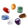 7PCS Crystals And Healing Stones Healing Crystals Chakra Stones Healing Quartz Crystal Yoga Chakra Stones 7 Chakra Tumbled Gemstones For Healing Med