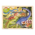 Melissa Dinosaur Wooden Jigsaw 24PC