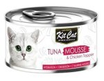 Kit Cat Mousse With Tuna & Chicken Topper 80G