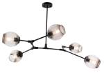 Molecule Pendant 5 Light Black CH264 5
