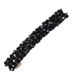 Black Hair Clips Handmade Rhinestone Barrettes Metal Hair Holders Clips And Barrettes Hair Clips For Women Girls Headwear Black