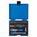 - 1 4 Socket Set In Eva Foam - 17 Piece