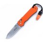 G7452-WS 440C Folding Knife Orange