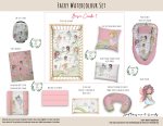 Cot Duvet Bedding Fairy Watercolour Set