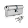 Cylinder Euro Nickel Plated 60MM