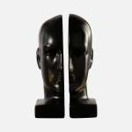 Artificial Intelligence Bookends - Black