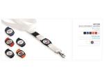 Bold Statement Lanyard - Solid White