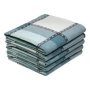 Kitchen Towel - Design 2507 - 48X72CM - 5 PC Pack - Checks - Pastel Turquoise