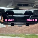 Left Right Floral Decal Stickers Waterproof Vinyl Car Decoration Suitable For Laptop Phone Accessories Helmet Car Window Bumper
