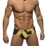 Addicted Briefs Gold On Black