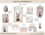 Cot Duvet Bedding Bunny Peachy Vol In Blom Bunny Set