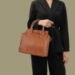 Chic Geometric Faux Leather Crossbody Bag With Multiple Card Slots For Women - Versatile & Fashionable