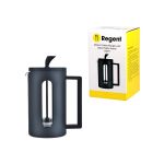 - 600ML Milano Coffee Plunger With Black Plastic Frame Pack Of 4