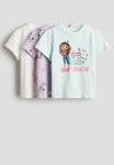 3-PACK Printed Jersey Tops - Multi