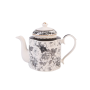 - Black Rose Tea Pot