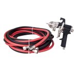 AirCraft Spray Gun & 7.5M Hose For Paint Pots No Cup PQ2 2.2MM