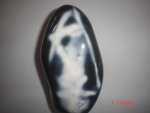 Agate Black & White Free Shape SSP195