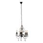 Cleo - 5 Lights - Chandelier - 420MM - Black