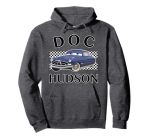 Disney Pixar Cars Doc Hudson Finish Graphic Hoodie Pullover Hoodie