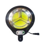 Ashcomonline Solar Powered Induction Street Cob Light 100W Solar Light Set