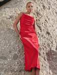 Harlow Strappy Midi Dress - 20 Red
