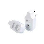 Ellies 2 Way Adaptor With Schuko