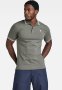G-star Raw Dunda Slim Stripe Polo - Gs Grey