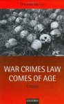 War Crimes Law Comes Of Age: Essays