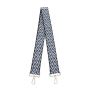 Black/blue Woven Polyester Camera Neck Strap