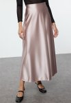 A-line Midi Skirt - Mink