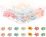 21PCS Flower Push Pins Delicate Thumbtacks Compact Cork Board Accessories