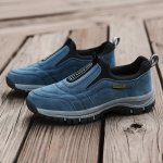Men's Casual Sneakers Breathable Anti-slip Slip On Walking Shoes With Arch Support For Outdoor Shoes For All Seasons