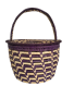 Round Shaped Zulu Seagrass Picnic Basket