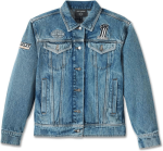Women’s Powerslide Oversized Denim Jacket Medium Indigo