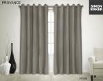 Simon Baker Provance Eyelet Curtain Stone Various Lengths - Stone W 265 X L 220CM
