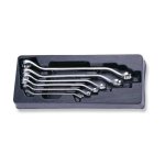 W32206SC Jonnesway 6PC 45 Degree Offset-ring Wrench Set