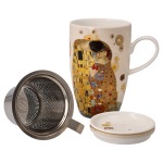 Tea Cup Strainer Gustav Klimt The Kiss