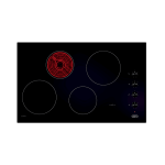 Defy 82CM Gemini Ceran Glass Hob Black DHD413