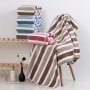 1pc Soft Absorbent Wide Stripe Bath Towel Non-Shedding Thickened Hand Towel Shower Towel For Bathroom Gym Hotel Travel Stuff