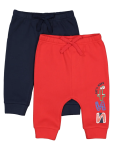 2 Pack Trackpants - 6 12 Mths Assorted