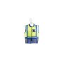 Safety Reflective Vest Dromex Yellow & Blue Size Xlarge