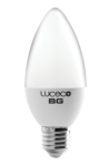 Luceco E14 Candle 3W? Warm White 2 Pack LED 200 Lumens? 25000HRS