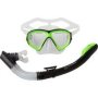 Saekodive Silicone Mask & Snorkel Set- Jnr Black/green