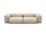 Two Module Sofa - Canvas - Sand - 272CM X 115CM