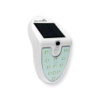 15 LED Solar Motion Sensor Wall Light - White