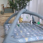Playmat Safari Grey Small Print