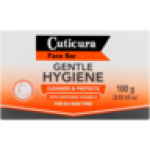 CUTICURA Gentle Hygiene Cleanses & Protects Face Bar 100G